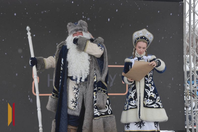 Парад Дедов Морозов и Снегурочек в Воронеже в 2025 году