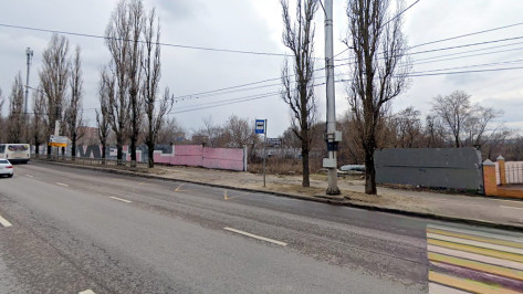 В Воронеже переименовали автобусную остановку