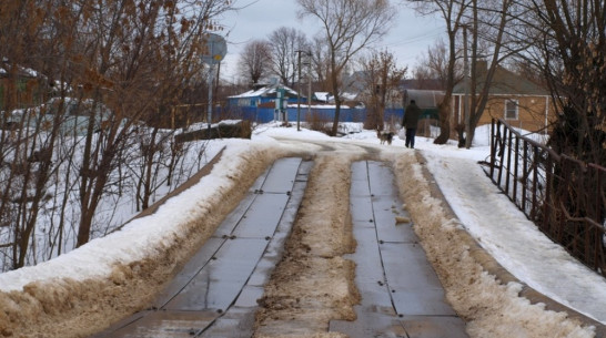 В семилукском селе в 4 раз объявили о поиске подрядчика для строительства моста