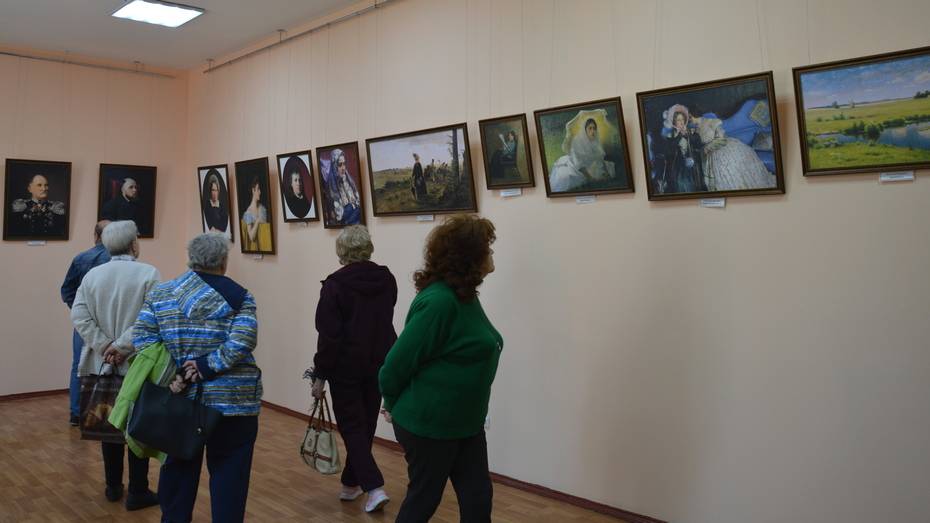 Россошанцев пригласили на выставку копий картин Ивана Крамского