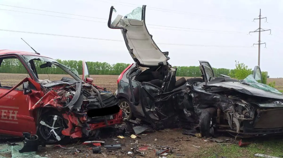 ДТП в Верхнехавском районе. Аварии под с. Верхняя Хава. Новости РИА