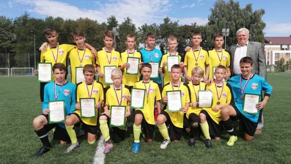Борисоглебская футбольная команда «Ювенал» выиграла «бронзу» на Областной спартакиаде