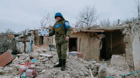 Последствия обстрела в подшефном Воронежской области поселке ЛНР показали на фото