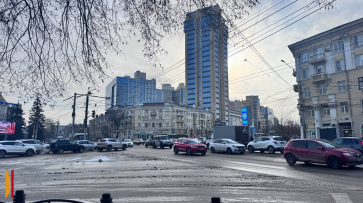 В центре Воронежа не работают светофоры днем 13 января