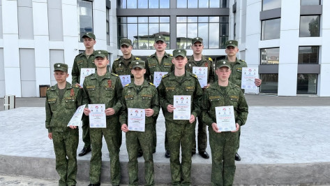 Воронежские «Суворовцы» стали призерами XXI Всероссийского военно-патриотического слета кадетских классов