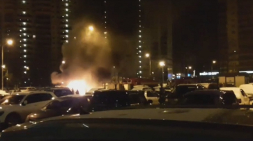 В Воронеже сгорели 3 автомобиля