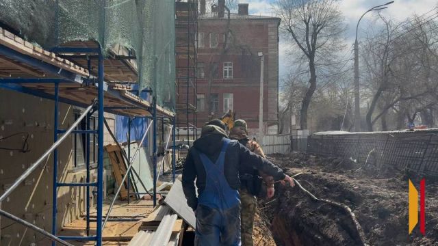 Силовики наведались на стройплощадку школы №45 в Воронеже