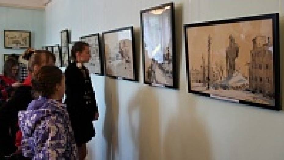 В Новой Усмани открылась выставка, посвященная второй мировой войне