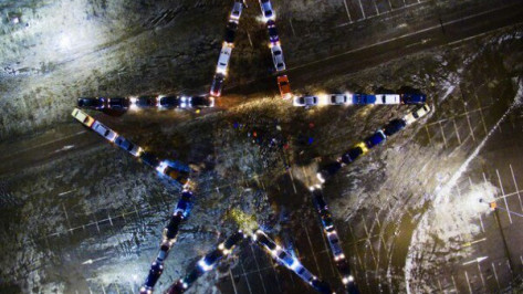 Воронежцы построят фигуру из автомобилей ко Дню города