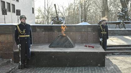 Губернатор Александр Гусев и председатель областной думы Юрий Матузов обратились к жителям региона в День освобождения Воронежа