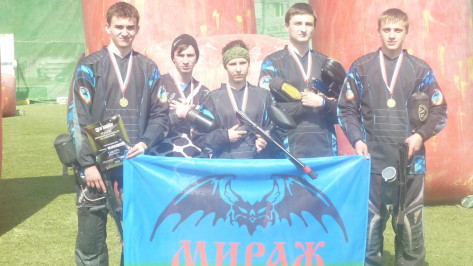 Верхнехавские пейнтболисты взяли «золото» Открытого кубка области