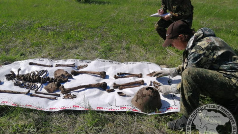 Захоронение 3 военнослужащих РККА нашли в Воронежской области