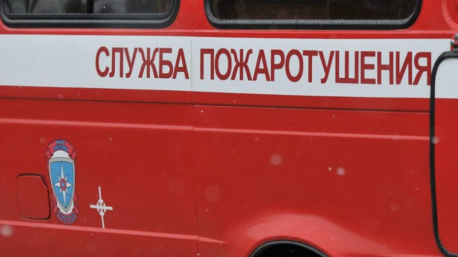Ехавший из Воронежа пассажирский микроавтобус вспыхнул на заправке