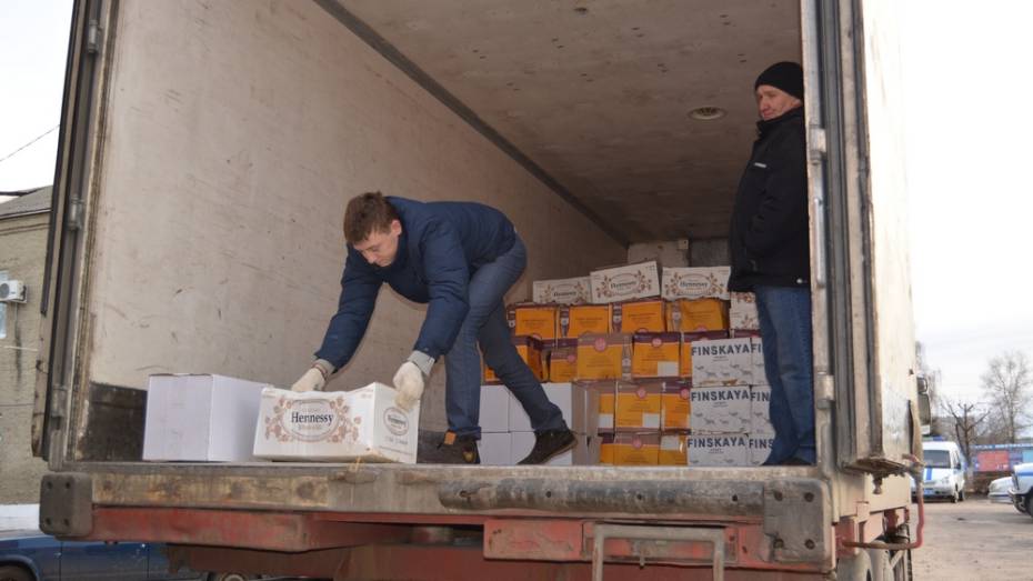 В Белгородской области утилизируют 8,5 тыс бутылок изъятого в Россоши алкоголя