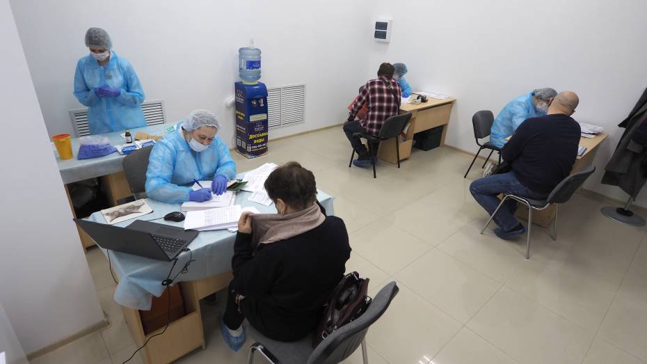 В Воронежской области ревакцинацию прошли более 96 тыс человек