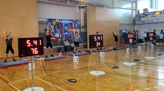Борисоглебские гиревики завоевали 13 золотых медалей на первенстве области