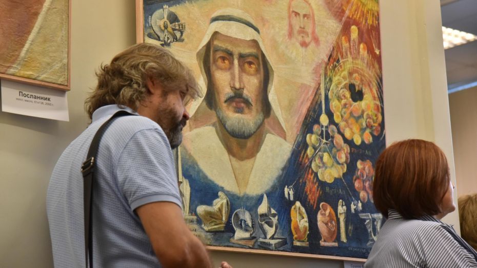 В Воронеже открылась выставка религиозной живописи автора «Памятника Славы»