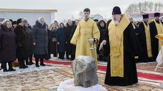 В Каширском районе возродится храм Архистратига Божия Михаила