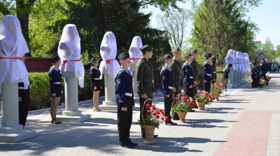 В Новой Усмани появилась Аллея Славы