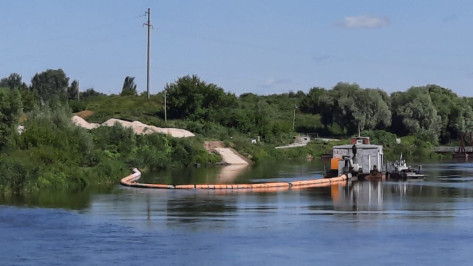 Фирма без действующей лицензии незаконно добывала песок в русле реки Дон под Воронежем