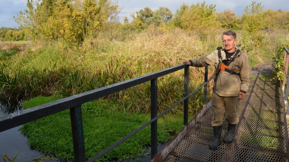 Житель россошанского села Александровка очистит от зарослей берега местных рек