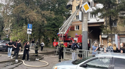 Стали известны подробности пожара в Воронеже в доме на улице Кольцовской