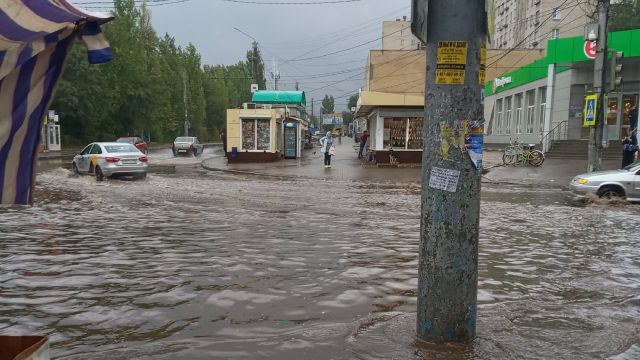 За 3 дня в Воронеже выпало больше месячной нормы осадков