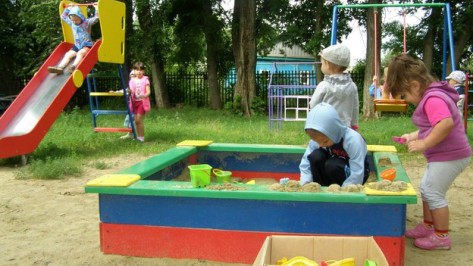 Во всех поселениях Нижнедевицкого района появятся новые детские площадки