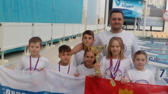 Борисоглебские пловцы выиграли 6 золотых медалей на Открытом Кубке в Санкт-Петербурге
