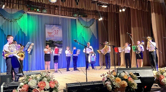 Воробьевский детский духовой оркестр стал лауреатом II степени на областном конкурсе
