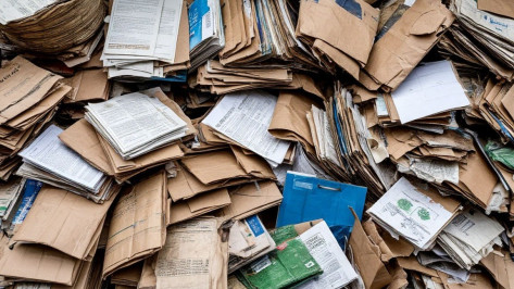 Сотрудники «РВК-Воронеж» присоединились к Всероссийской акции «БумБатл» и собрали более 400 кг макулатуры