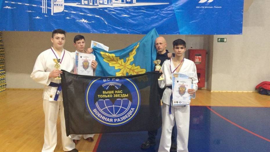 Хохольские спортсмены стали призерами всероссийского турнира по рукопашному бою