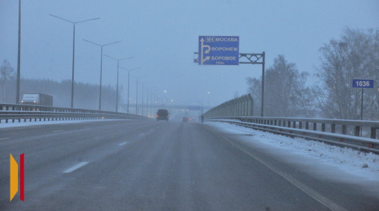 Стали известны подробности ДТП, из-за которого перекрыли движение на трассе М-4 «Дон» в Воронежской области