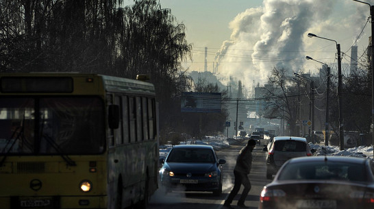 Морозная и ветреная неделя началась в Воронеже 