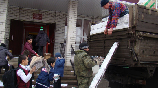 Поворинские школьники за 8 дней собрали более 5 т  макулатуры