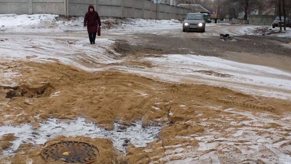 В Воронеже завершили ремонт дороги на месте провала бетономешалки