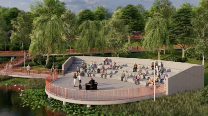 На благоустройство набережной в Анне Воронежской области выделили более 100 млн рублей