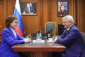 Александр Гусев и Галина Карелова обсудили реализацию инфраструктурных проектов в Воронежской области