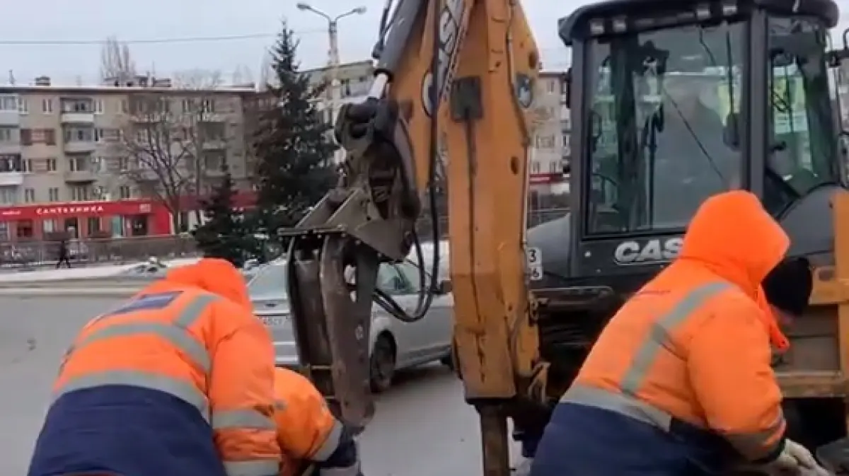 Движение на участке Остужевского кольца перекроют до конца аварийных работ  на коллекторе