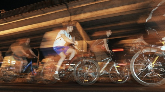 В юбилейной Велоночи Воронежа поучаствовали 6,1 тыс человек