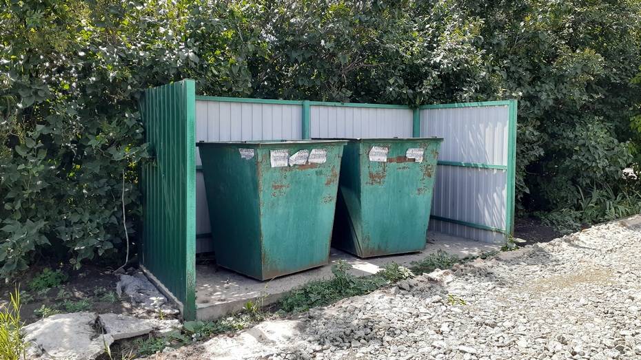В Хохольском городском поселении обустроят 27 контейнерных площадок