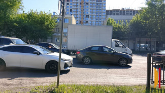 Огромная пробка сковала Московский проспект в Воронеже