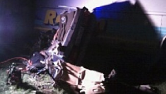 На трассе под Борисоглебском «ВАЗ» врезался в автобус