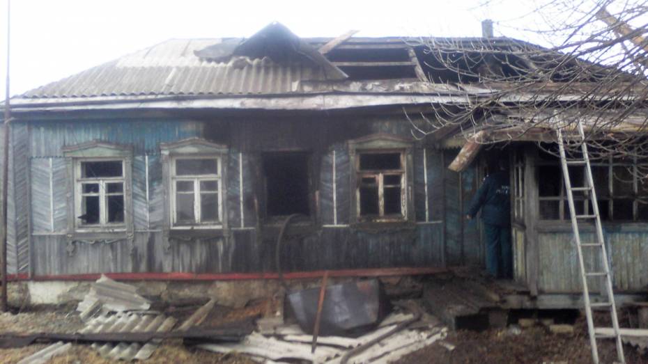 В Воронежской области двое мужчин погибли при пожаре
