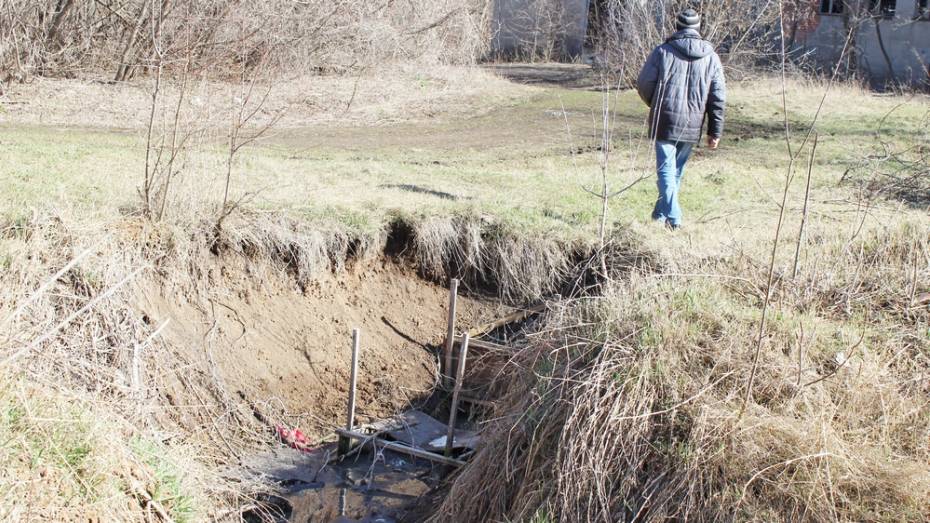 В природном заказнике Каменная Степь Таловского района устроили свалку и сток канализации