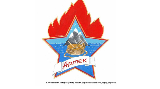 Воронежский школьник предложил «Артеку» новый логотип
