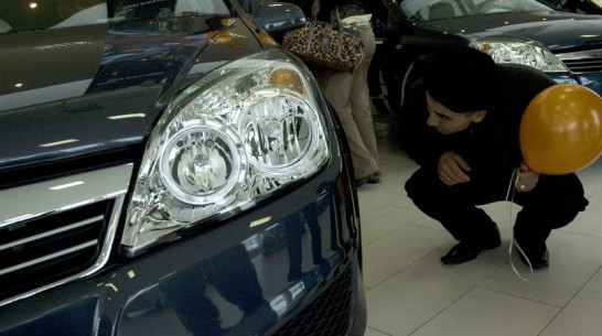 Продажи новых легковушек в Воронеже упали вдвое