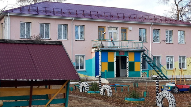 В детском саду верхнемамонского села Нижний Мамон впервые за 48 лет отремонтировали крышу