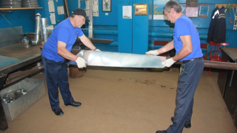 Сотрудники воронежского водоканала провели капремонт вентиляционной системы на КНС-30