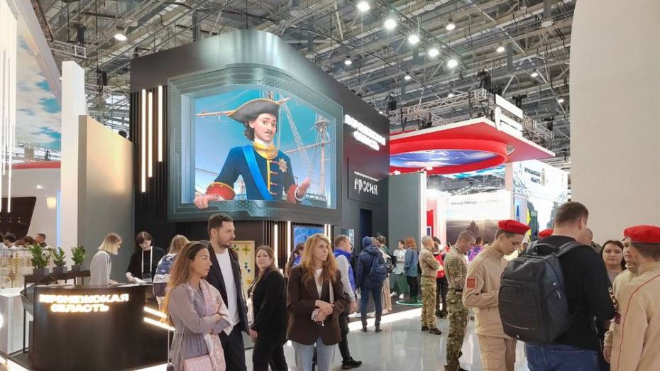 Стенд Воронежской области открылся на грандиозной международной выставке «Россия» на ВДНХ